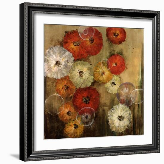 Zinnias-Farrell Douglass-Framed Giclee Print