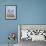 Zinnias-Judy Mastrangelo-Framed Giclee Print displayed on a wall