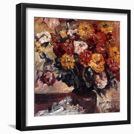 Zinnien-Lovis Corinth-Framed Giclee Print