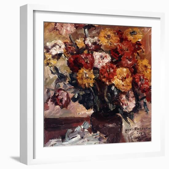 Zinnien-Lovis Corinth-Framed Giclee Print