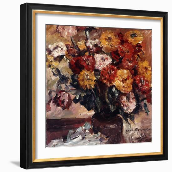 Zinnien-Lovis Corinth-Framed Giclee Print