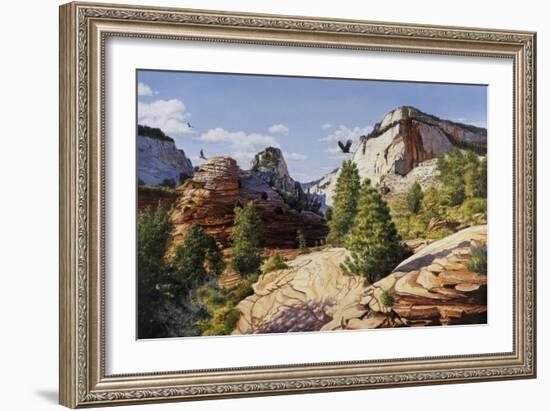 Zion 2-Bill Makinson-Framed Giclee Print