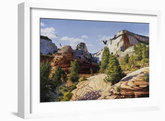 Zion 2-Bill Makinson-Framed Giclee Print