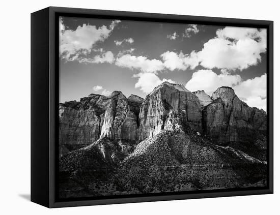 Zion Canyon I Crop-Laura Marshall-Framed Premier Image Canvas