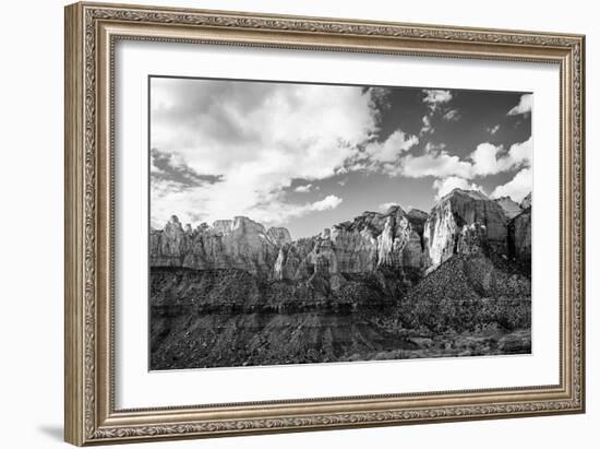 Zion Canyon III-Laura Marshall-Framed Art Print