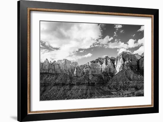Zion Canyon III-Laura Marshall-Framed Art Print