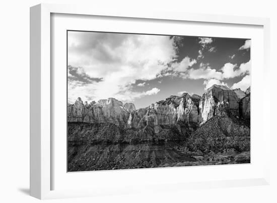 Zion Canyon III-Laura Marshall-Framed Art Print