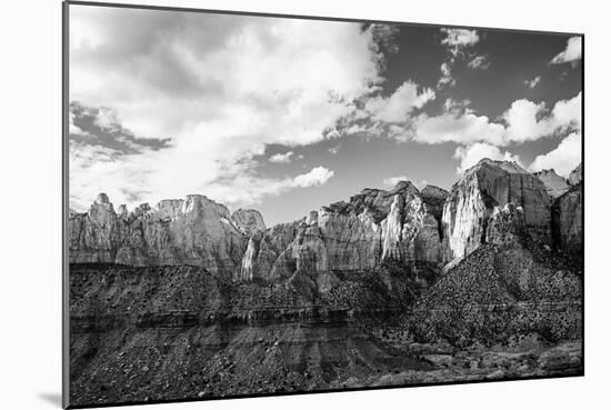 Zion Canyon III-Laura Marshall-Mounted Art Print