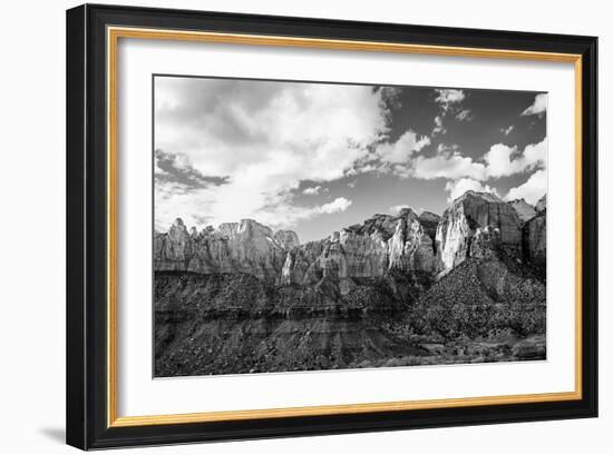 Zion Canyon III-Laura Marshall-Framed Art Print