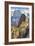 Zion National Park - Angels Landing-Lantern Press-Framed Premium Giclee Print