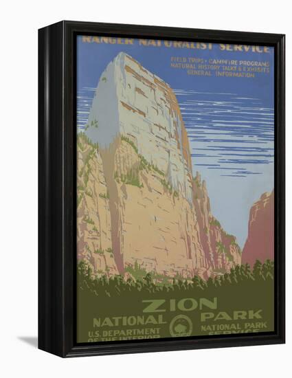 Zion National Park, c.1938-null-Framed Stretched Canvas