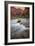 Zion National Park, Utah: Near Big Bend Along The Virgin River At Dusk-Ian Shive-Framed Photographic Print