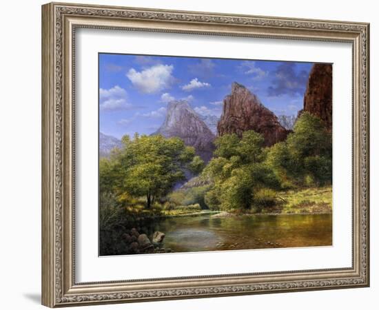 Zion-Bill Makinson-Framed Giclee Print