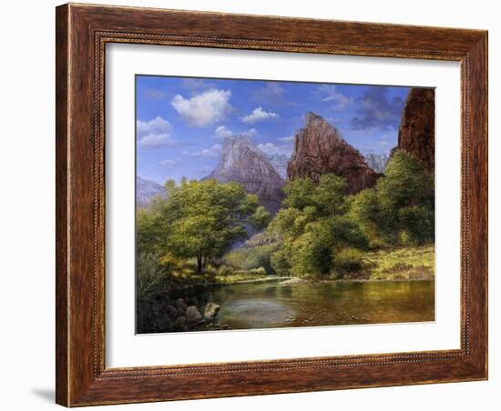 Zion-Bill Makinson-Framed Giclee Print