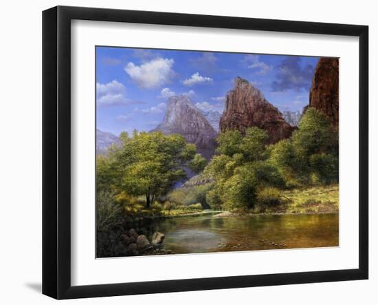 Zion-Bill Makinson-Framed Giclee Print