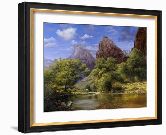 Zion-Bill Makinson-Framed Giclee Print