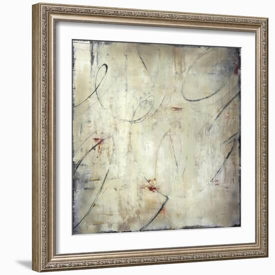 Zip Script-Liz Jardine-Framed Art Print