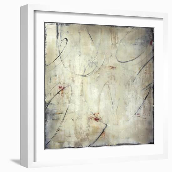 Zip Script-Liz Jardine-Framed Art Print