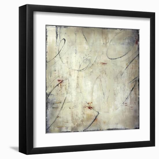 Zip Script-Liz Jardine-Framed Art Print