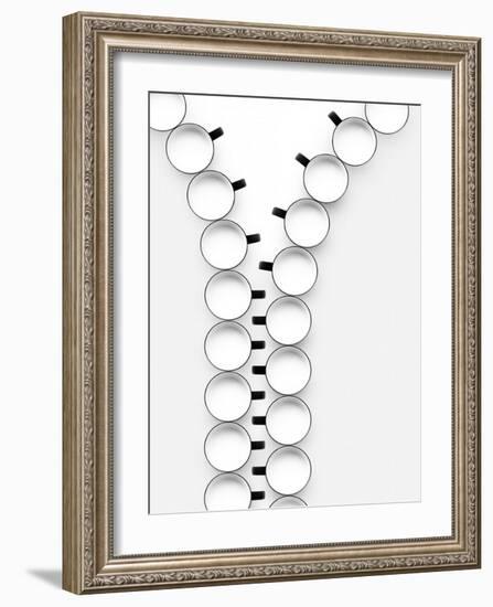 Zipper-Wieteke De Kogel-Framed Giclee Print