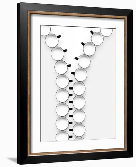 Zipper-Wieteke De Kogel-Framed Giclee Print