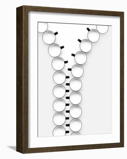 Zipper-Wieteke De Kogel-Framed Giclee Print