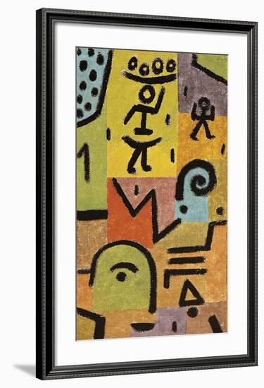 Zitronen-Paul Klee-Framed Premium Giclee Print