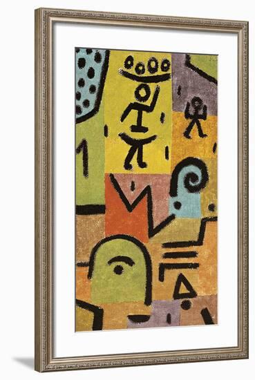 Zitronen-Paul Klee-Framed Giclee Print