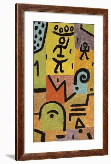 Zitronen-Paul Klee-Framed Giclee Print