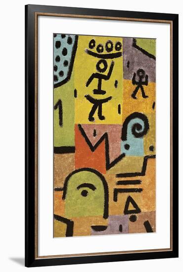 Zitronen-Paul Klee-Framed Giclee Print