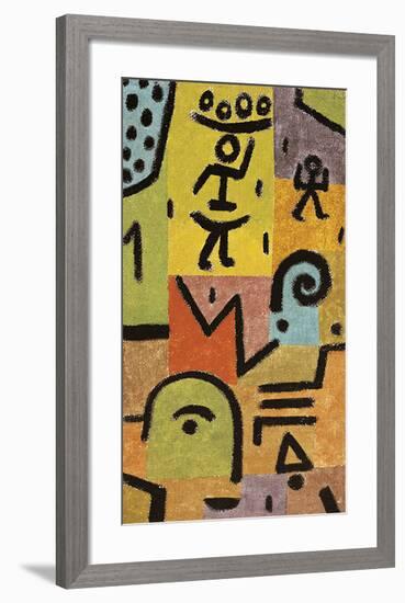 Zitronen-Paul Klee-Framed Giclee Print