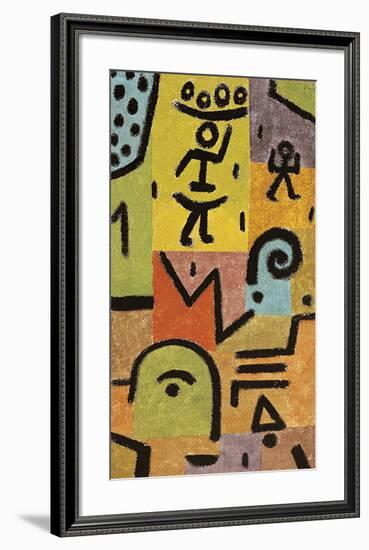 Zitronen-Paul Klee-Framed Giclee Print