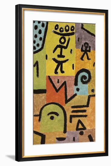 Zitronen-Paul Klee-Framed Giclee Print