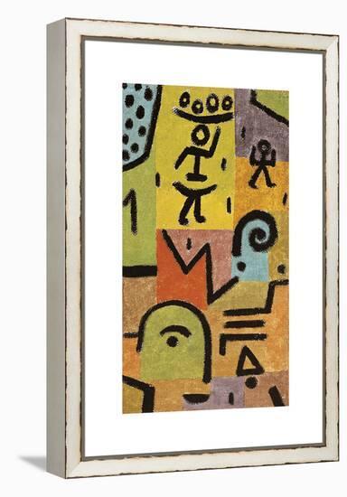 Zitronen-Paul Klee-Framed Stretched Canvas