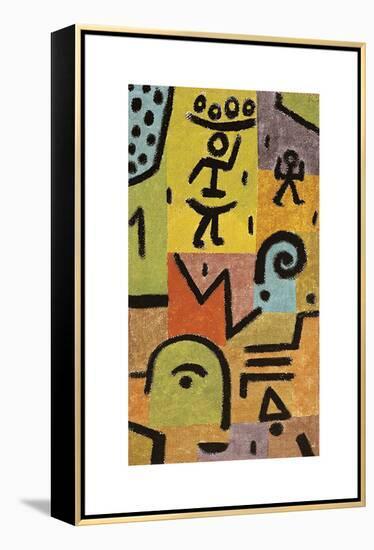 Zitronen-Paul Klee-Framed Stretched Canvas