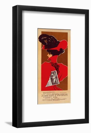 Zlata Praha - literary Magazine-null-Framed Art Print