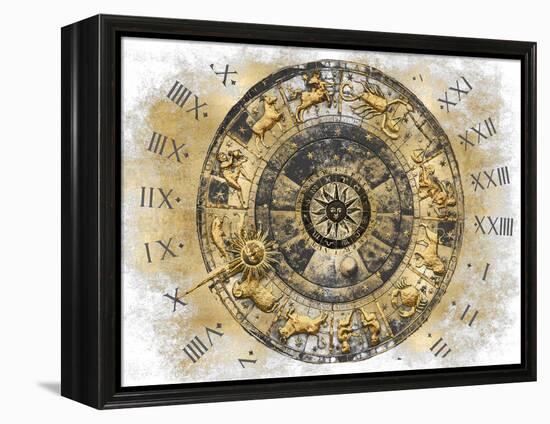 Zodiac Calendar I-Oliver Jeffries-Framed Stretched Canvas