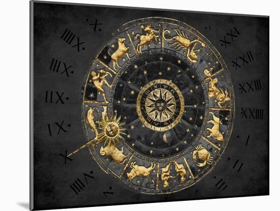 Zodiac Calendar II-Oliver Jeffries-Mounted Art Print