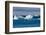 Zodiac cruising back to a cruise ship anchoring behind an iceberg, Brown Bluff, Antarctica, Polar R-Michael Runkel-Framed Photographic Print