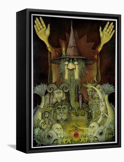 Zodiac Magician-Wayne Anderson-Framed Premier Image Canvas