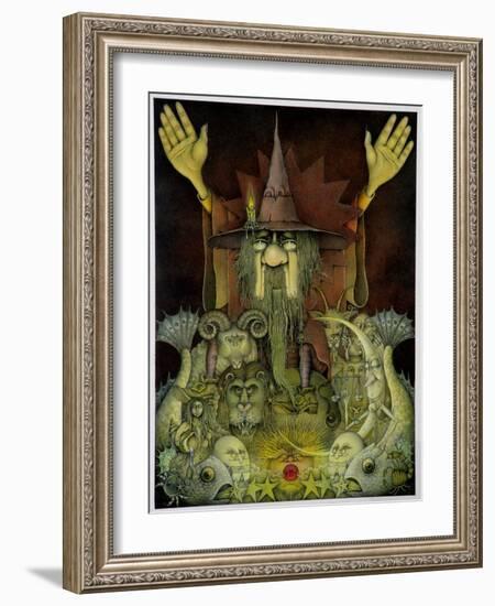 Zodiac Magician-Wayne Anderson-Framed Giclee Print