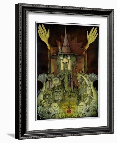 Zodiac Magician-Wayne Anderson-Framed Giclee Print