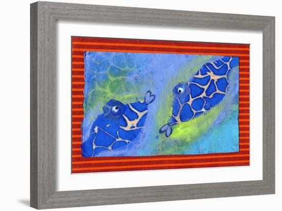 Zodiac Sign: Fish.-Patrizia La Porta-Framed Giclee Print