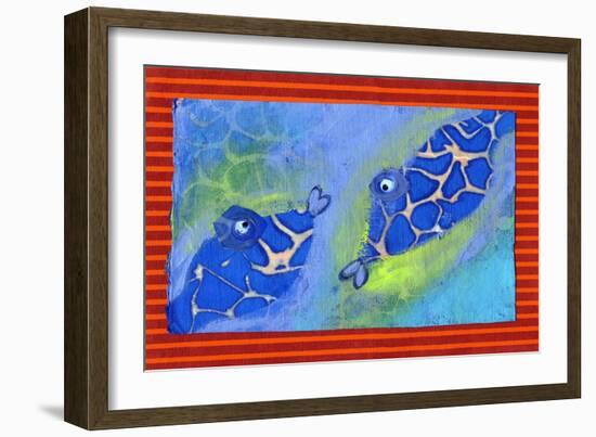 Zodiac Sign: Fish.-Patrizia La Porta-Framed Giclee Print