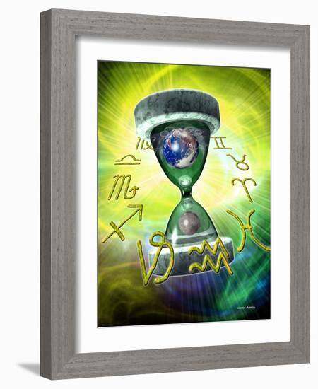 Zodiac Signs-Victor Habbick-Framed Photographic Print
