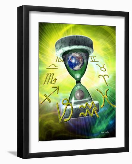 Zodiac Signs-Victor Habbick-Framed Photographic Print