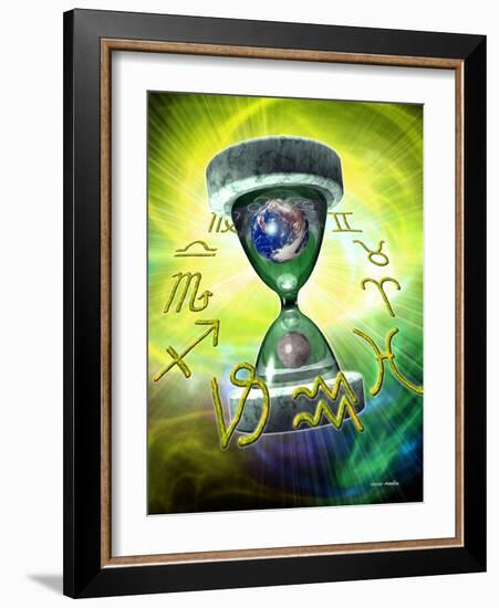 Zodiac Signs-Victor Habbick-Framed Photographic Print