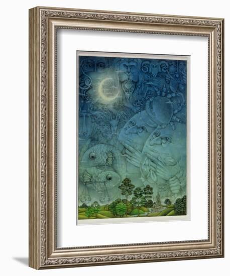 Zodiac Sky-Wayne Anderson-Framed Giclee Print