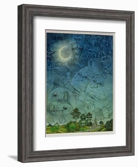 Zodiac Sky-Wayne Anderson-Framed Giclee Print