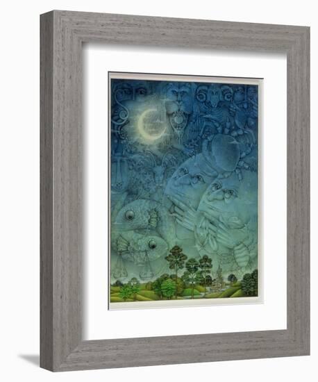 Zodiac Sky-Wayne Anderson-Framed Giclee Print